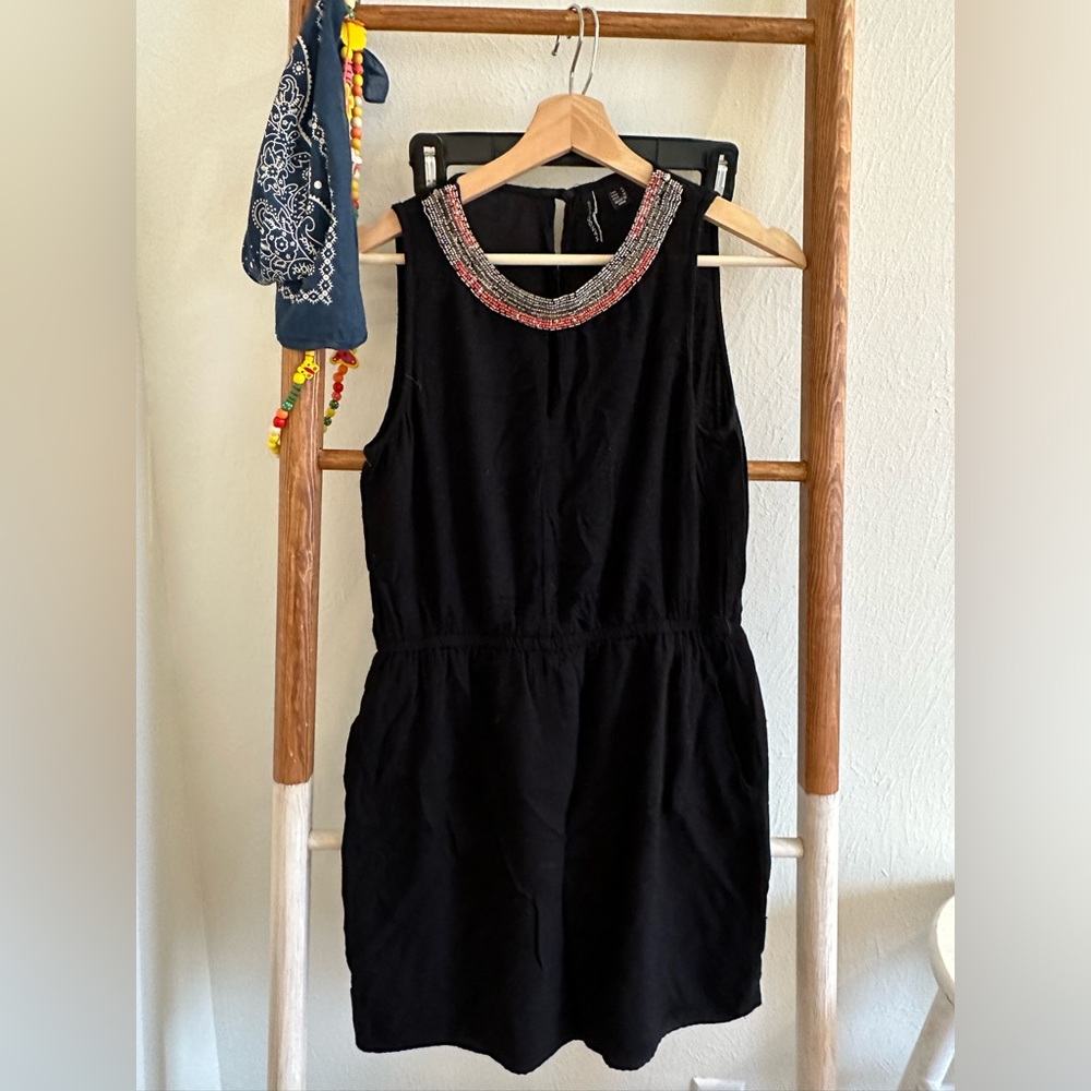 Little back dress mango small